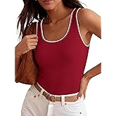 BTFBM Womens Square Neck Tank Tops 2026 Sleeveless Ribbed Knit Shirts Summer Casual Sweater Vest Cute Going Out Top