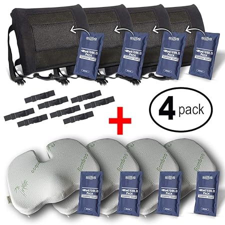 sillis inferior dolor de espalda almohada con reutilizable ...