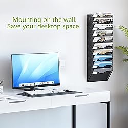 EasyPAG 10 Pocket Mesh Hanging Wall File