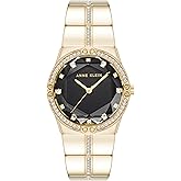 Anne Klein Women's Premium Crystal Accented Bracelet Watch