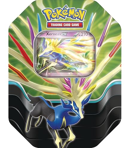 Amazon.com: Pokémon TCG: Azure Legends Tin – Dialga ex (4 Booster