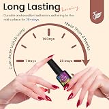 Phoenixy Gel Nail Polish Set 24Pcs with Base Coat Top Coat 7ml view 6