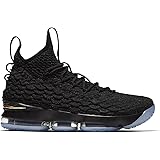 lebron xv black metallic gold