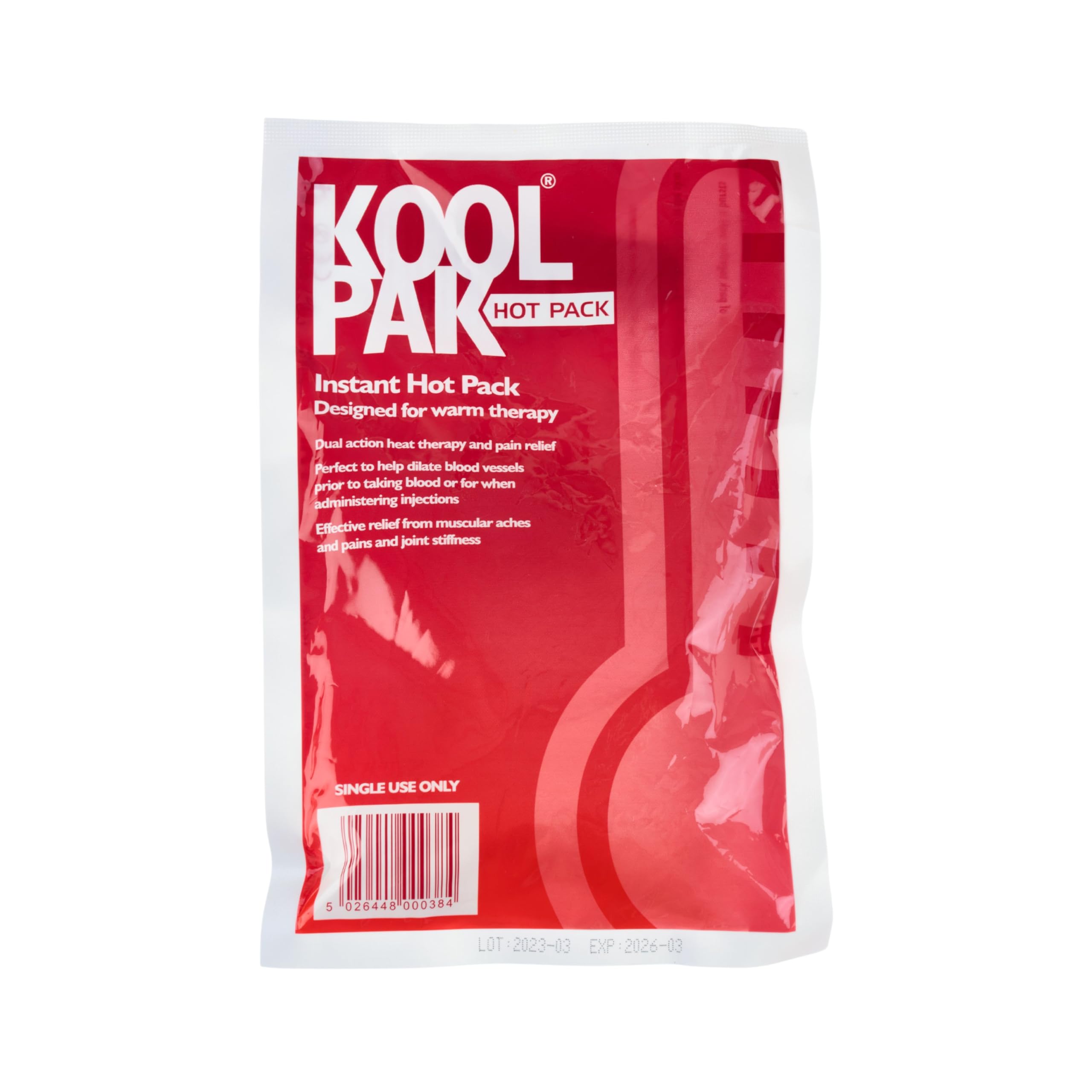 Koolpak Instant Heat/Hot Pack - 1 (Single)
