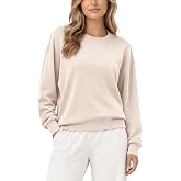 ODODOS Modal Soft Oversized Sweatshirts for Women Crew Neck Long Sleeve Relaxed Pullover Tops
