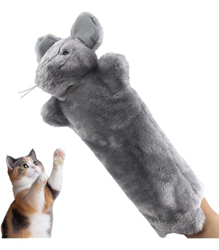 Générique Cat Wrestling Glove - Stuffed Hand Puppet For Cats