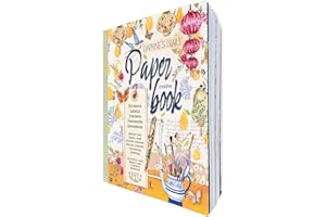 Daphne's Diary Creative Paper Book, Extra Thick 3 cm – with mini booklets & Stationery: Paper Techniques, Interactive Elements, Coloring/Drawing Pages, Sheets for Folding, Cutting & Punching