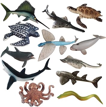 ocean animal figurines
