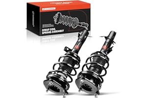 A-Premium Front Complete Strut & Coil Spring Assembly Compatible with Mini Cooper 2007-2015 L4 1.6L, without Sports Package, 