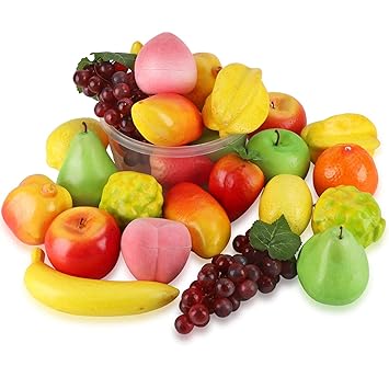 Buy Liberty Imports Realistic Artificial Fruits Play Food Set For Kids Set Of 26 Online At Low Prices In India Amazon In