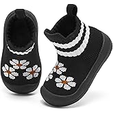 Engtoy Baby Shoes Sock Shoes Baby Walking Shoes Infant Non-Slip Breathable Slippers with Soft Rubber Sole Baby Boys Girls Slip On Sneakers