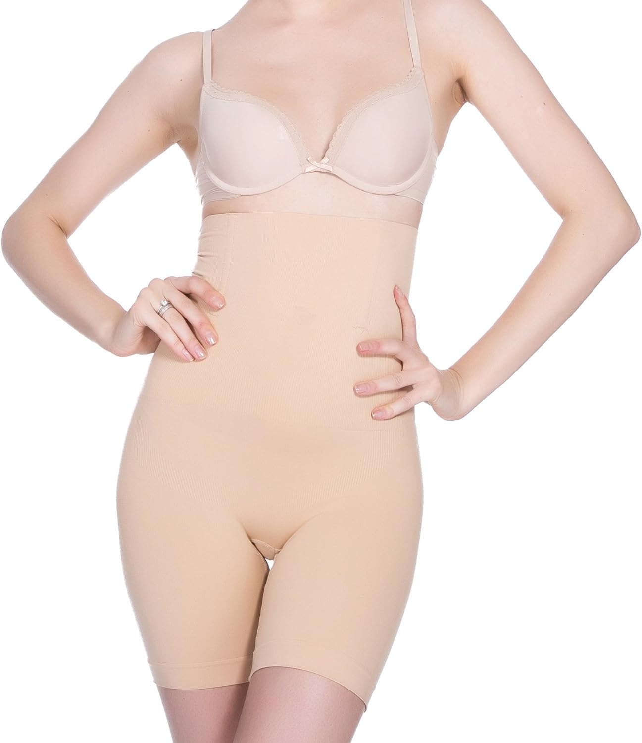 VITOMOR Women High Waist Shapewear, Tummy Control Butt Lifter Underwear-Best 3 in 1 Body Shaper Waist Trainer Panties