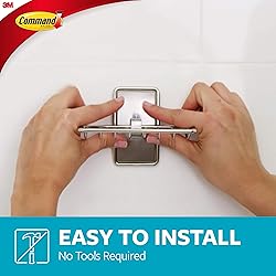 Command Soap Dish for Shower, Damage Free Hanging