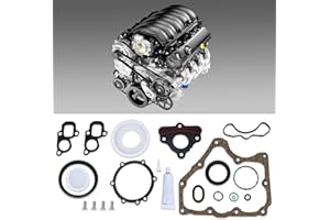 Lqito Engine Conversion Gasket Lower Engine Oil pan Gasket Fits Chevy/GMC/Cadillac 5.3 6.2 2014-2018 Silverado Sierra 1500 2015-2020 Yokon Suburban Tahoe 2015-2020 Escalade Replace CS26744