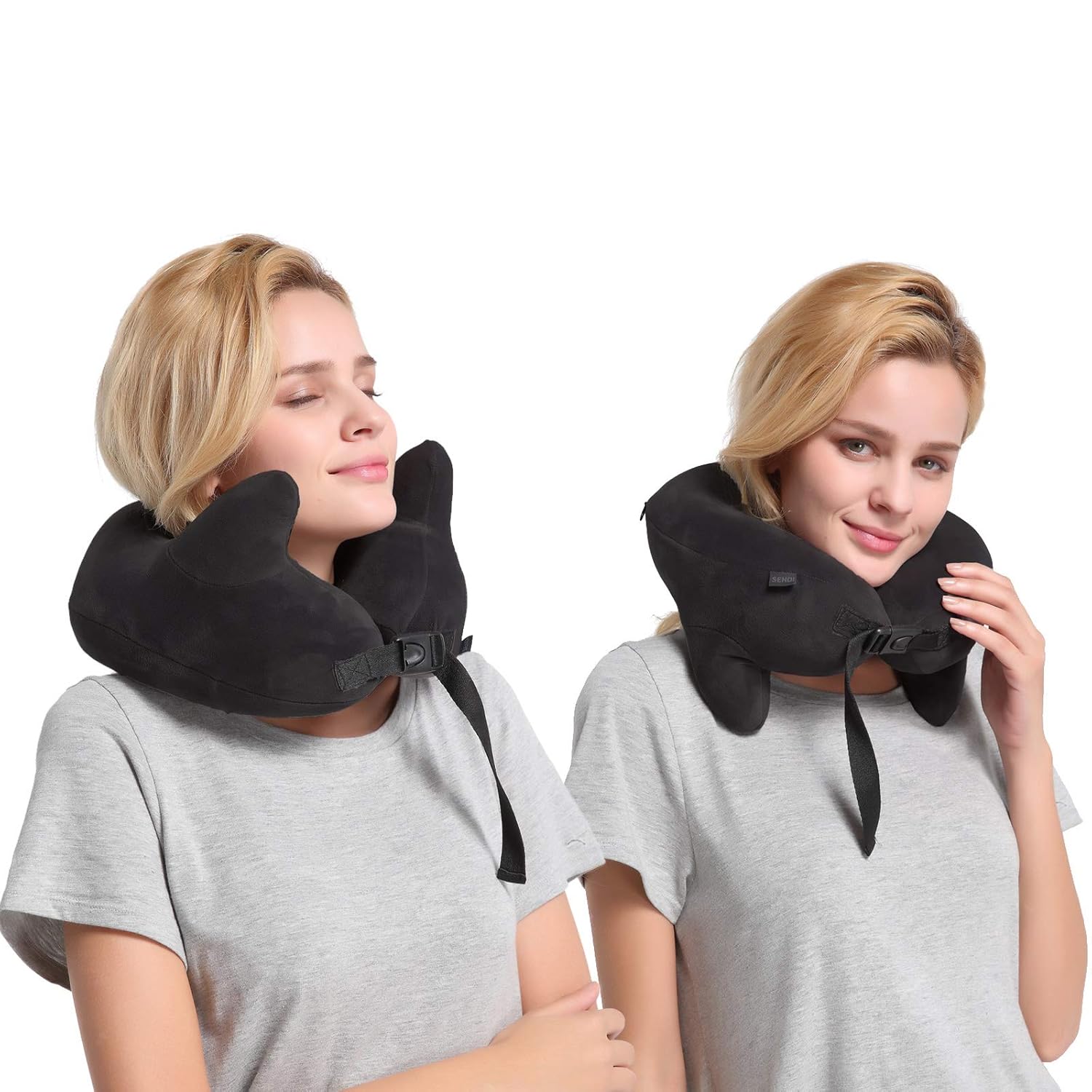 Sendi Memory Foam Travel Pillow Good Neck Pillow With Neck Head