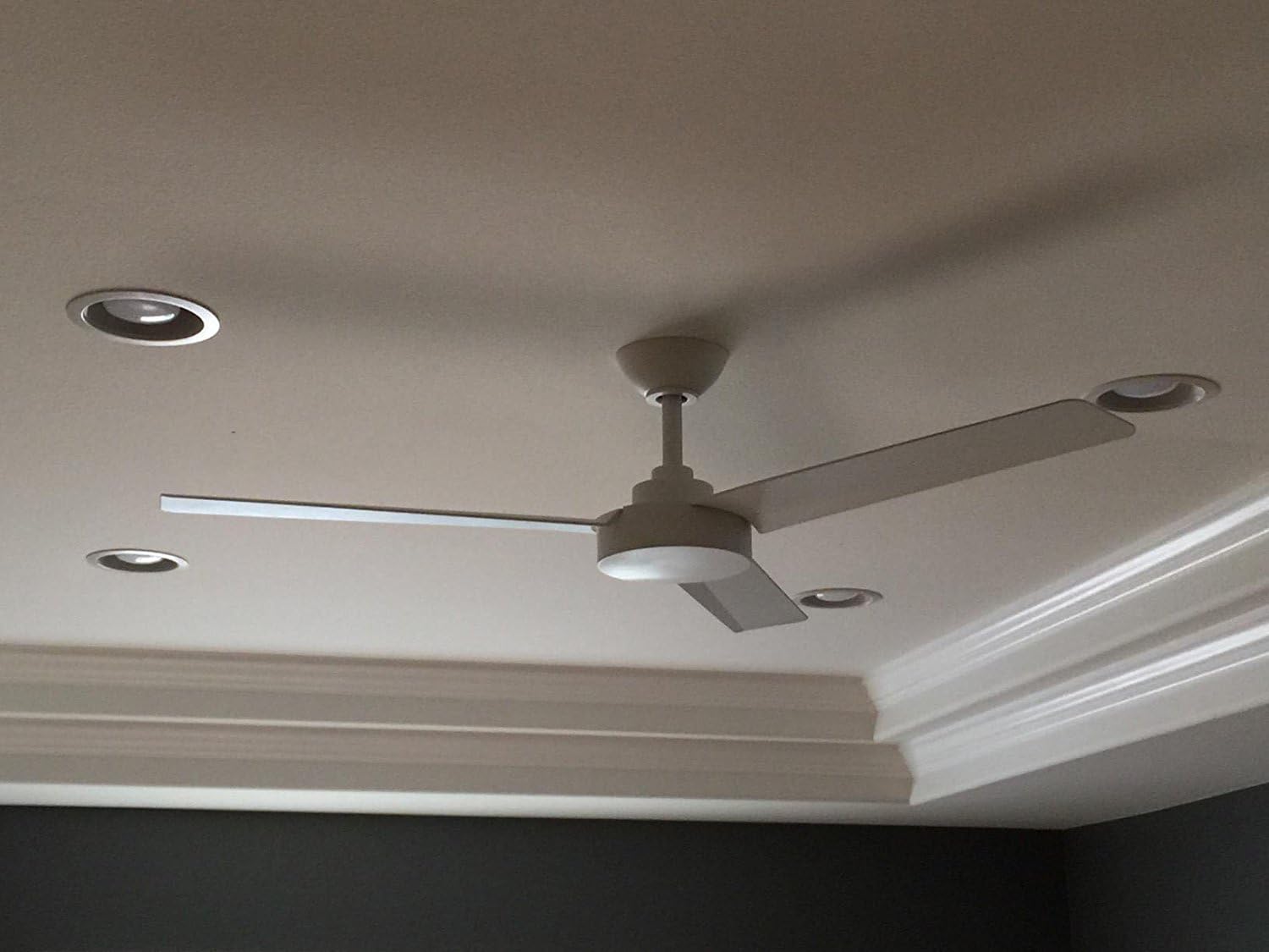 Minka Aire F524 Whf Roto 52 Ceiling Fan With Wall Control Flat White
