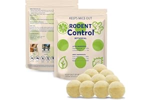 JARTC Pest Control, Mouse Repellents, Peppermint Oil to Repel Mice and Rats, Rat Repellent, Natural Pest Defense, Keep Mice Away for Indoor and Outdoor, 10 Packs