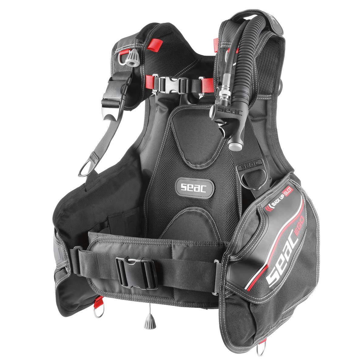 SEAC Ego Diving BCD - Red/Black, Large