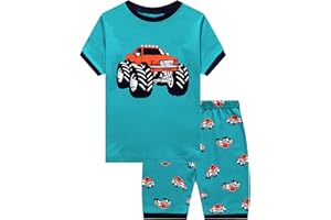 Dolphin&Fish Boys Pajamas Cotton Summer Short Set Toddler Clothes Kids Pjs Sleepwear Sets