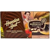 Hawaiian Host Alohamacs Dark Chocolate Covered Macadamia Nuts (1 Box)
