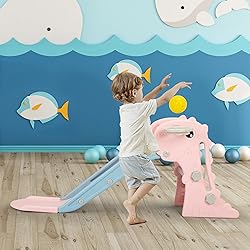 Nyeekoy 3 in 1 Toddler Slide, Kids Slide Climber