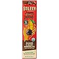 SOLELY - Organic Mango Chocolate Drizzled Fruit Jerky - 1 Individually Wrapped Fruit Strip - Fruit Leather Made from Dried Fruit - Healthy Snacks for Adults & Kids - Vegan - 0.8oz (23g)