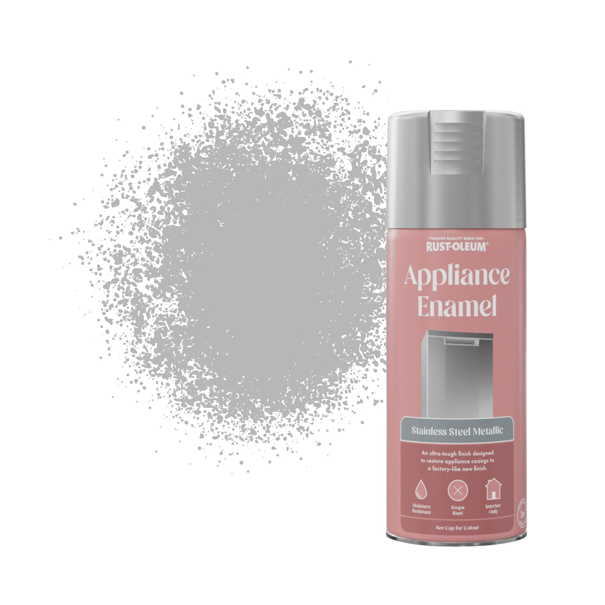 Rust-Oleum 400ml Appliance Enamel Spray Paint - Stainless Steel