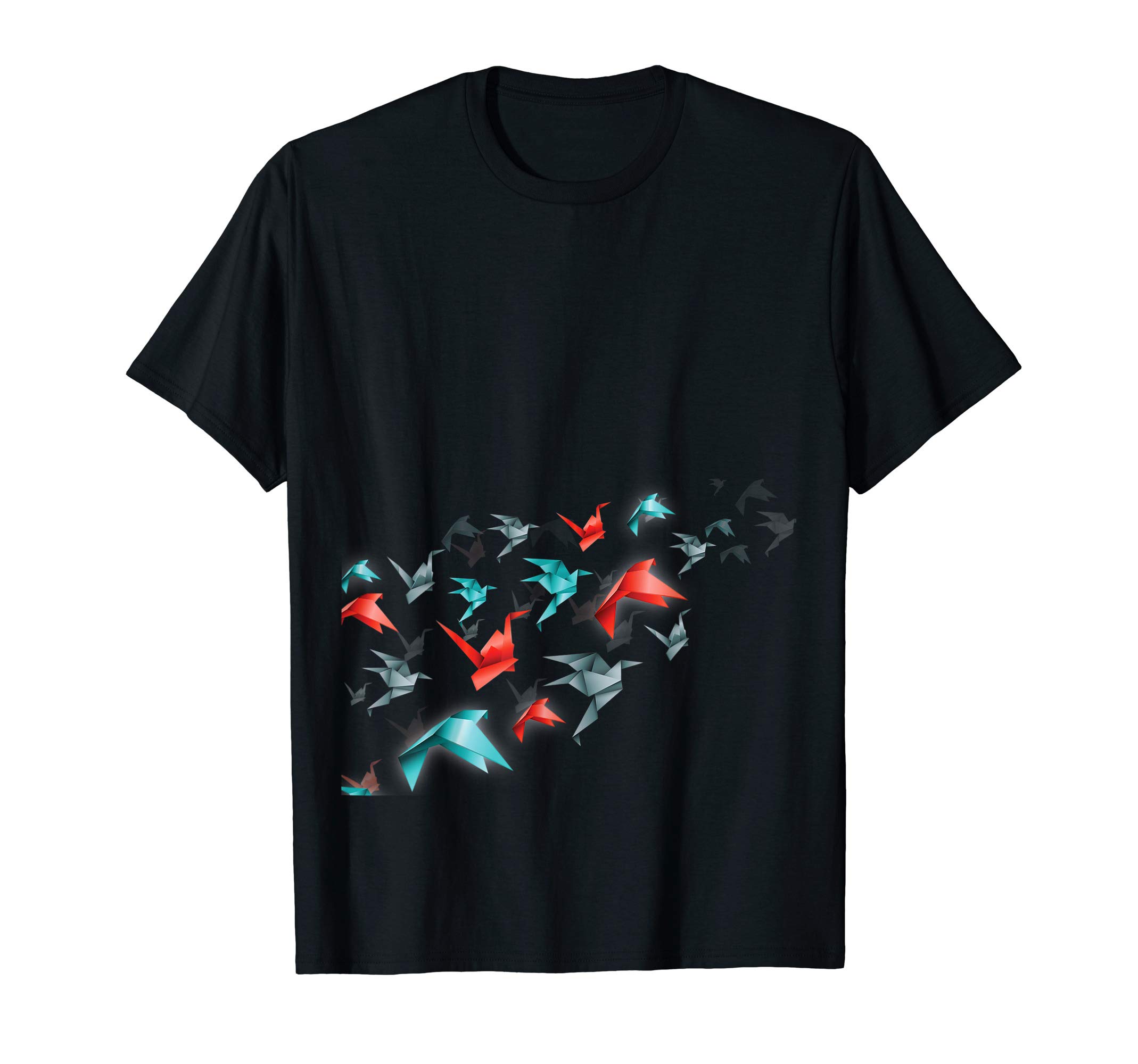 Paper Folding Origami Cranes T-Shirt