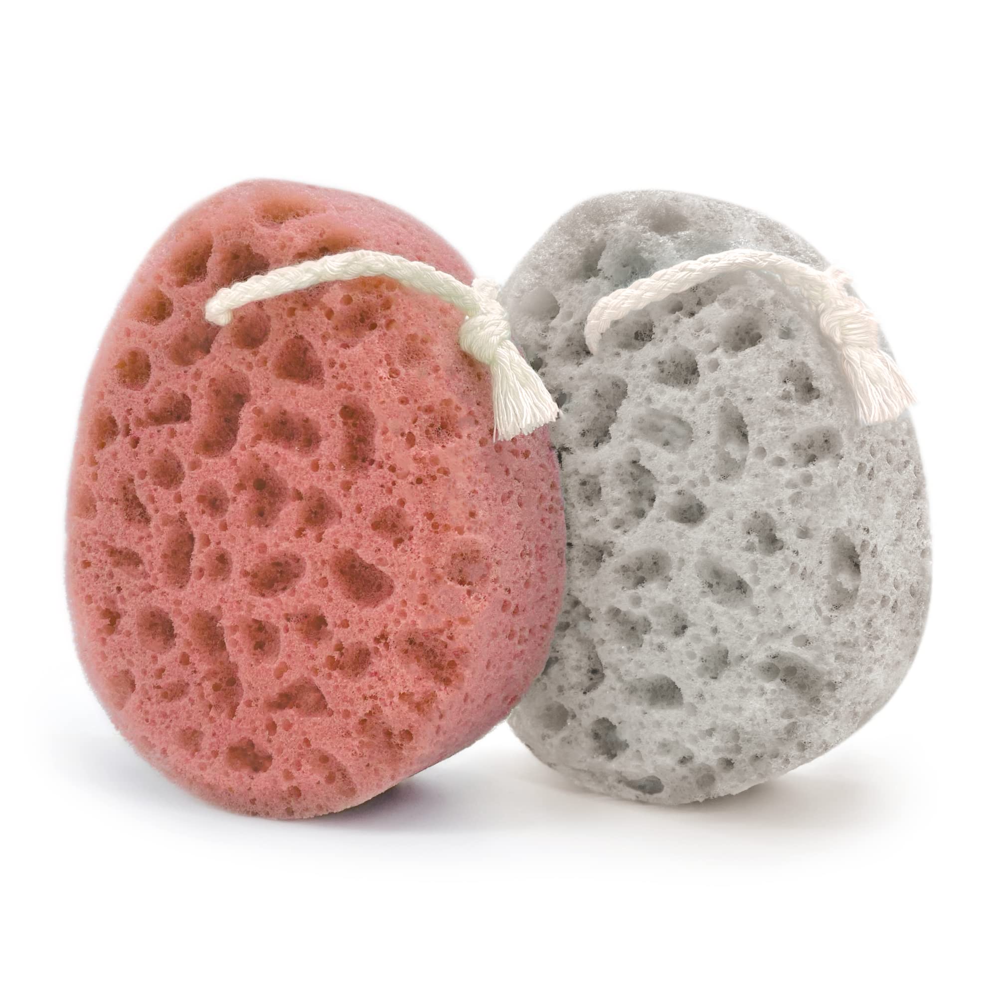 Photo 1 of Spongentle Deep Cleansing Body Loofah Sponge, Natural Colors, for Bath and Shower, Multiple Textures for Gentle and Deep Exfoliation, Generous and Rich Lather, (Pack of 2)