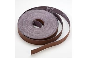 GOODSON 1" Wide | 220 Grit Aluminum Oxide Crocus Cloth for Polishing | 50 Yards