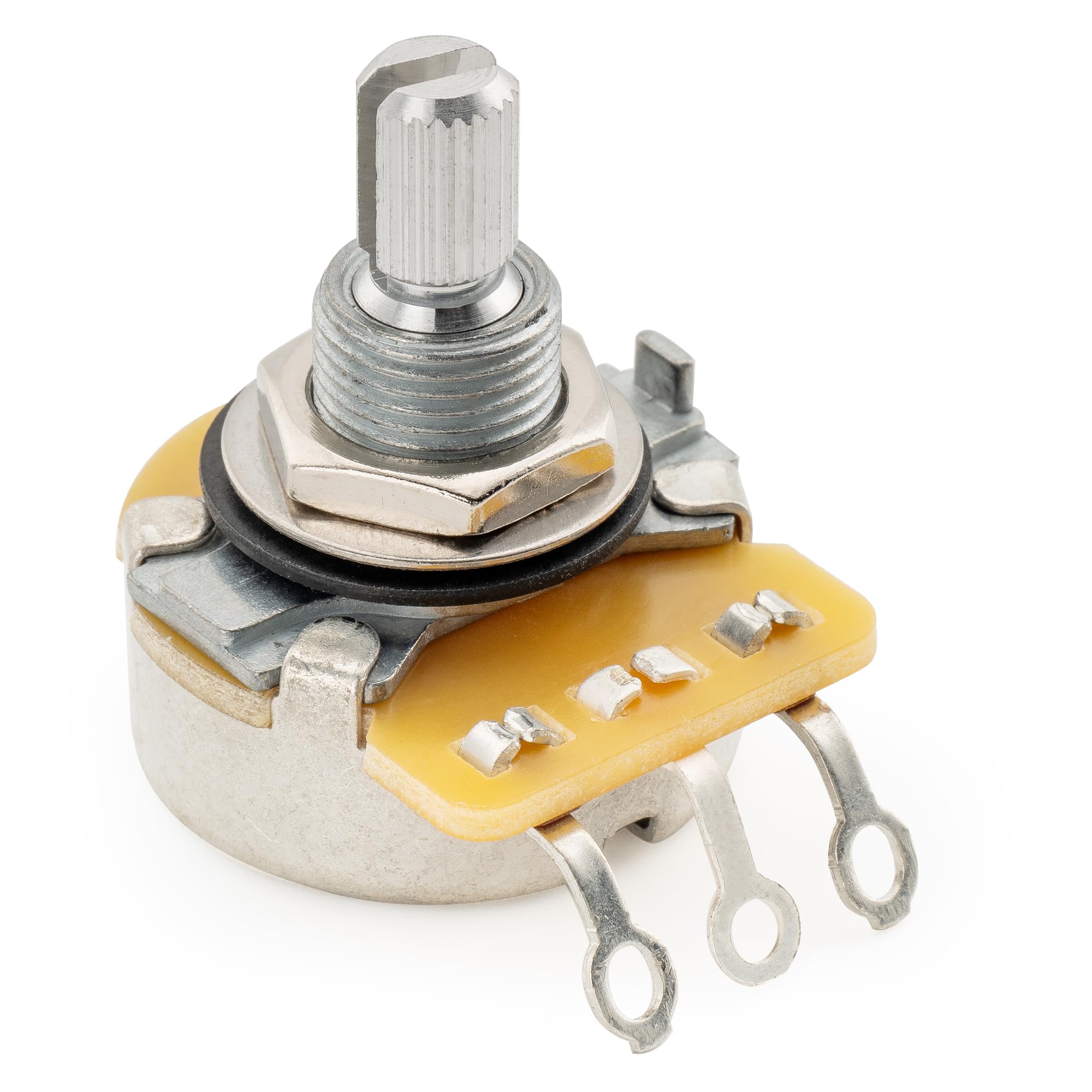 CTS 450 B500K Pot Standard Split Shaft 3/8 Inch 10% Linear Taper Potentiometer for Electric Guitar Bass