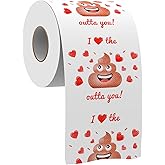 Valentines Day Gift for Boyfriend Girlfriend Novelty Toilet Paper Valentines Day Decorations for Party Supplies Funny Gifts f
