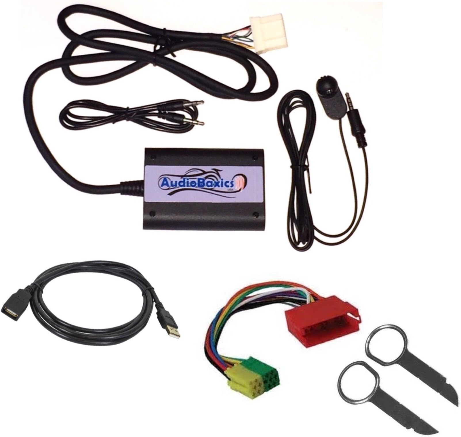 BlueTooth A2DP + USB Flash Drive Car Stereo Adapter Interface for select Audi