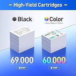 GPR55 GPR-55 High Yield Toner Cartridges Set 4-Pack