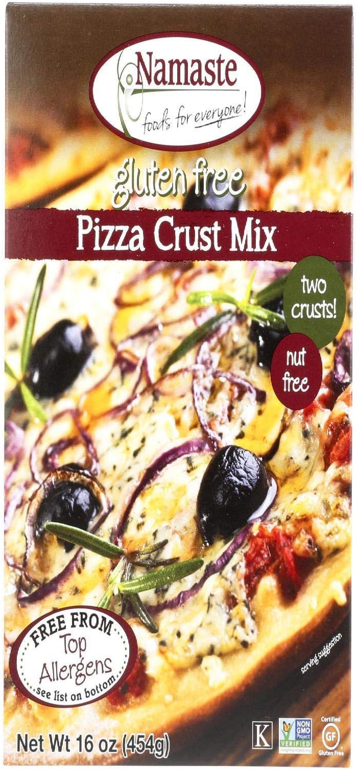 Namaste FoodsPizza Crust Mix, 16 Oz