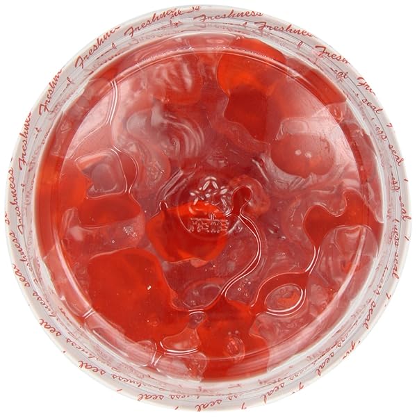 PARADISE RED CHERRY HALVES, 8 OUNCE
