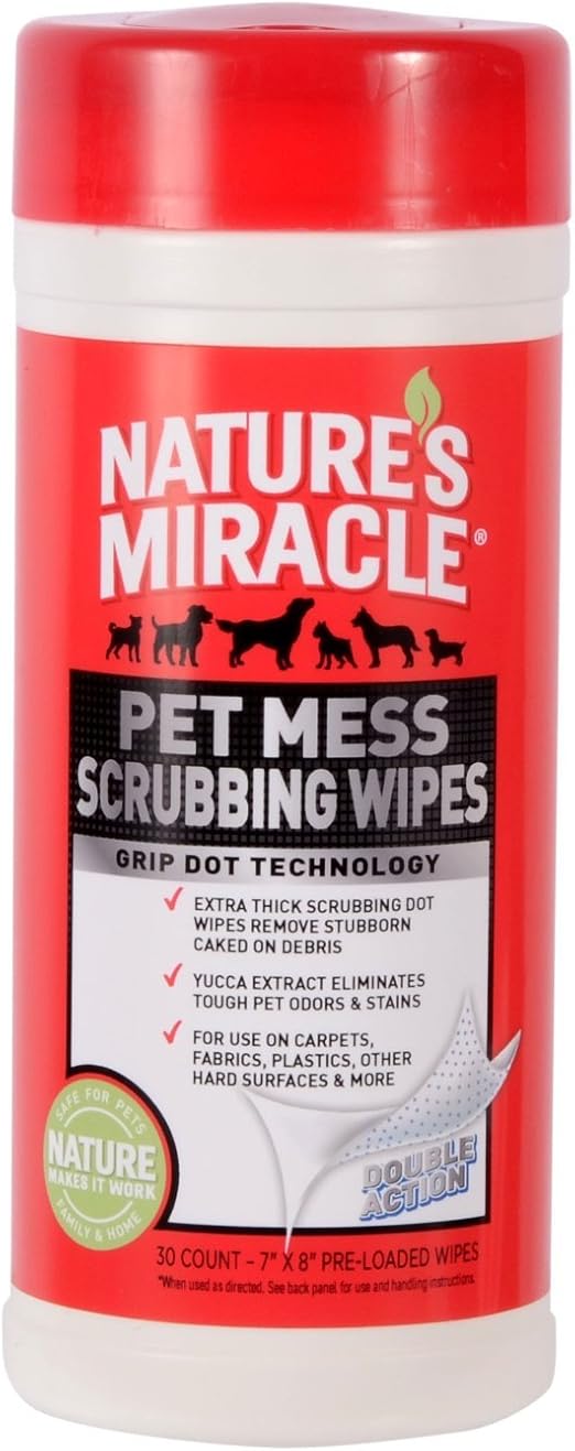 nature's miracle dog wipes