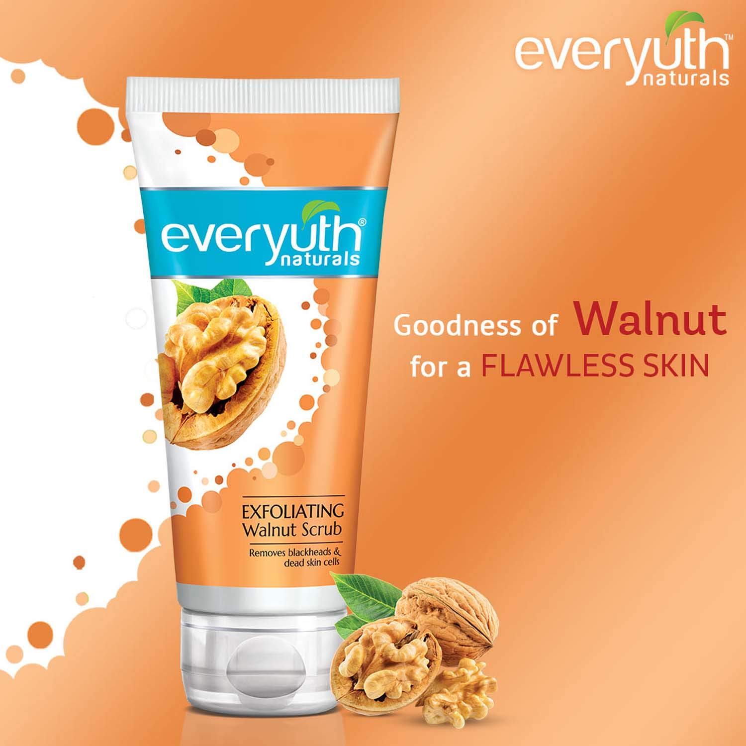everyuth walnut scrub face wash