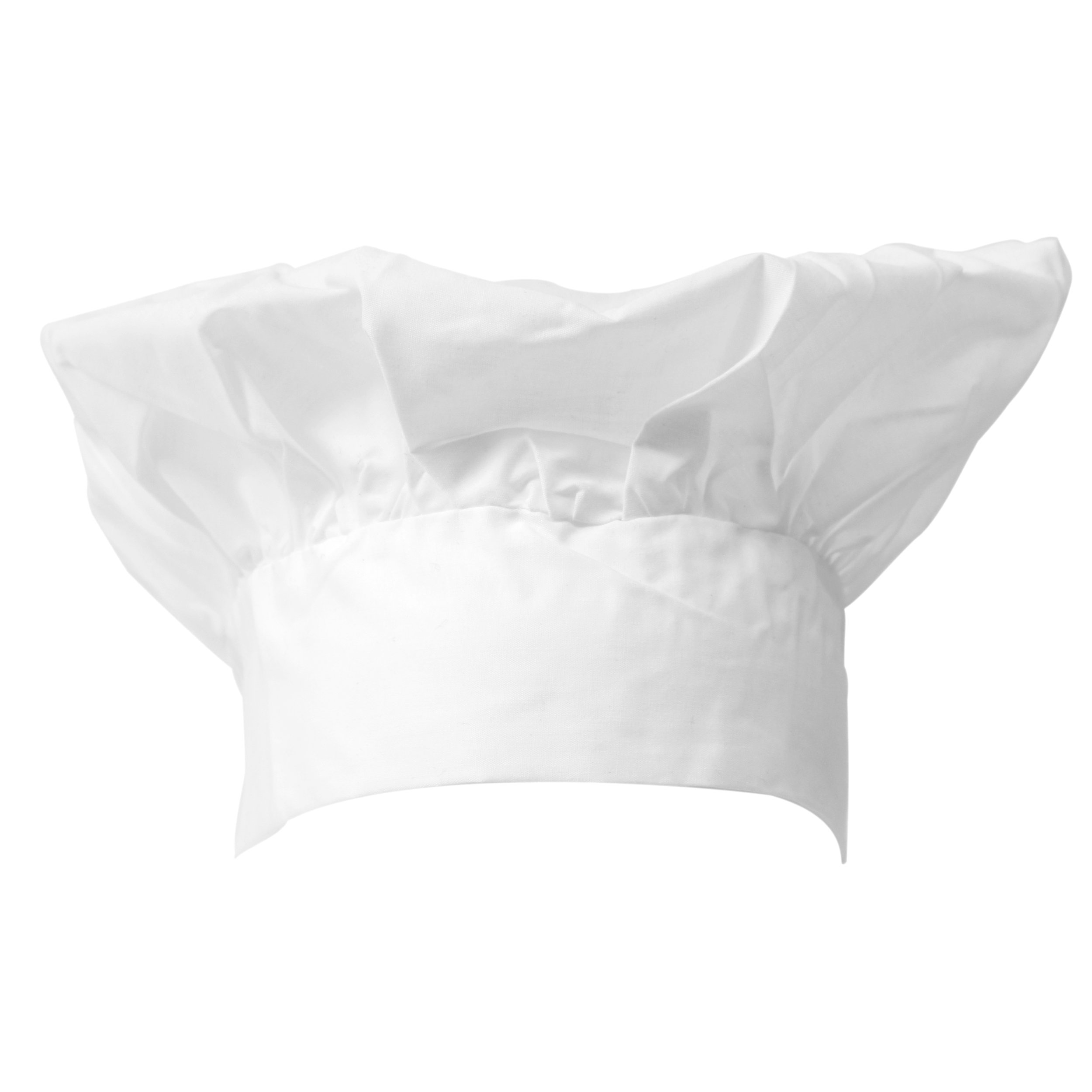 Hat Chef (White) for Fancy Dress Party Accessory