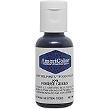 AmeriColor, Forest Green.75 Ounce Bottle, Soft Gel Paste Food Color