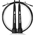 Noa Store 10 ft Adjustable Skipping Jump Rope, Speed Rope Ideal for Aerobic Exercise, Speed and Endurance Training, Fitness, Gym, Boxing, MMA for Men and Women
