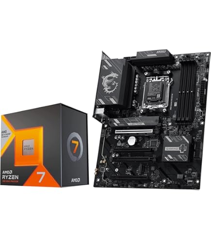 Amazon.com: 3 in 1 Bundle: AMD Ryzen 7 7800X3D Desktop CPU