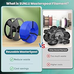 SUNLU PLA+ Filament Refills, PLA Plus 3D Printer
