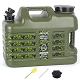 ASIEIT 5 Gallon Water Jug with Spigot, Portable