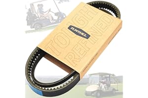 Tuntrol Golf Cart Starter/Generator & Drive Belt Kit fit for Club Car DS 1997-Up and Precedent 2004-Up with Kawasaki Engine, 1016203 101916701
