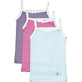 Feathers Girls and Toddler Undershirts - Kids Camisoles - Super Soft Cotton