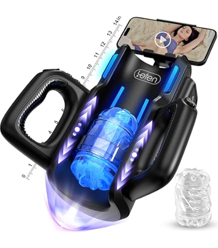 Amazon.com: Leten King Pro Male Masturbator Adult Sex Toy - 10 Mode  Thrusting Hands Free Masturbators, Automatic Penis Stroker with 2 Clear  Sleeve & Dual Handle & Phone Holder & Voice, Electric
