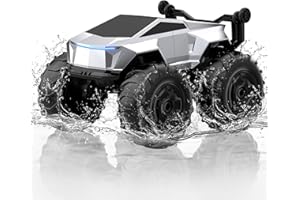 Blasland Remote Control Car, 1:16 4WD Waterproof RC Monster Truck, 2.4GHz All Terrain Amphibious RC Stunt Cars, 360° Rotating Pick-up Truck Car Toys Gifts for Boys Age 6 7 8 9 10 11 12