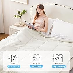 HYLEORY Cooling Comforter Twin Size - Summer