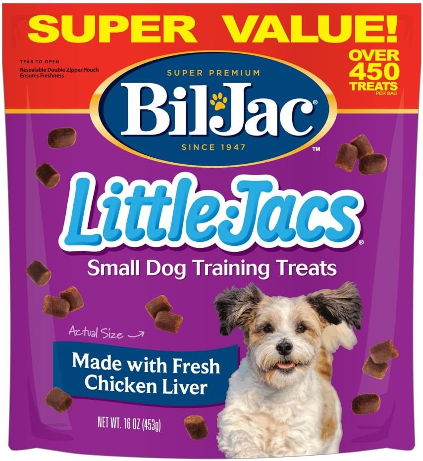 bil jac small dog training treats